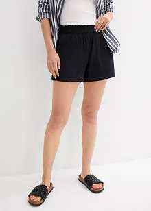 Musselin-shorts i 100% bomull, bonprix