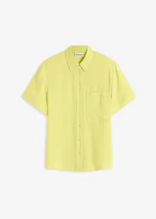 Kortermet bluse med brystlomme, bonprix