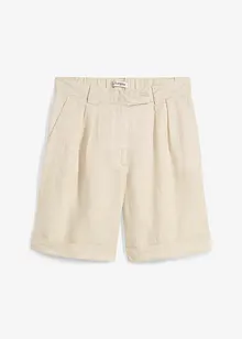 Bermudashorts i 100% lin, bonprix