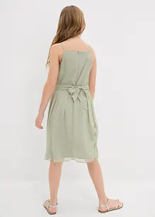 Chiffonkjole med paljetter, bonprix
