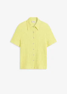 Trikotbluse med struktur, bonprix
