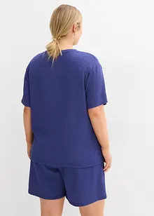 Topp i lett strukturert krepp, bonprix