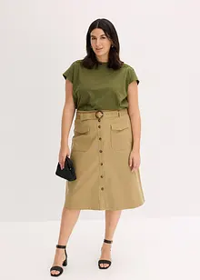 Twillskjørt, bonprix