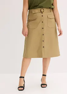 Twillskjørt, bonprix