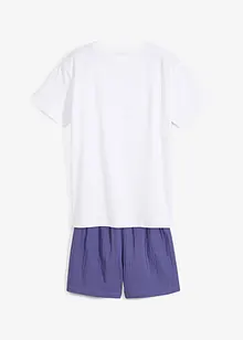 Shorty-pyjamas (2-delt sett) av musselin, bonprix