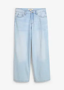 Baggy-jeans Mid Waist, supersoft, cropped, bonprix