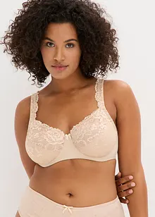 Bøyle-BH med delikate blonder (2-pack), bonprix