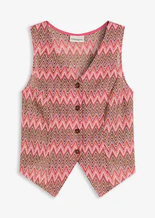Vest i hekle-look, bonprix