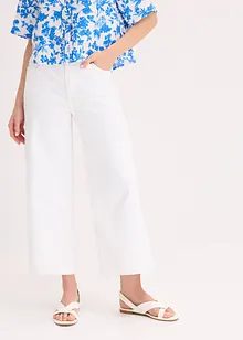 Culottes i elastisk bomullsmiks, bonprix