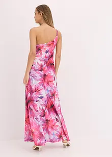 One shoulder-kjole i strukturert krepp, bonprix