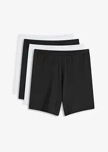 Boksertruse med ben, økologisk bomull og høy midje (4-pack), bonprix