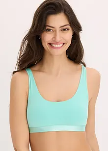 BH-topp med økologisk bomull (2-pack), bonprix