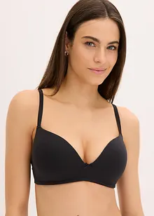 Push up-BH uten bøyle med bomull (2-pack), bonprix
