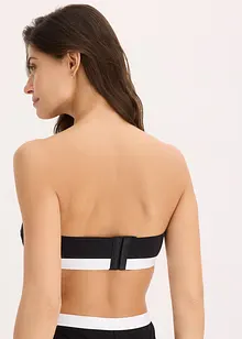 Bandeau-BH med økologisk bomull (2-pack), bonprix
