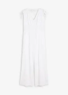 Jumpsuit i strukturert krepp, bonprix
