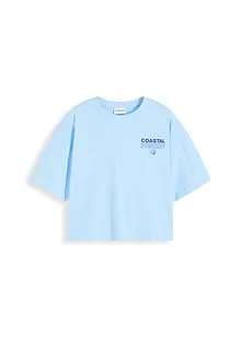 Oversized topp i 100% økologisk bomull, bonprix