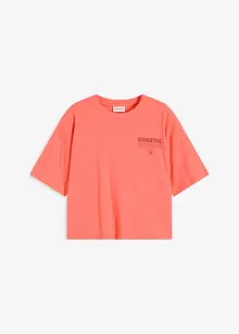 Oversized topp i 100% økologisk bomull, bonprix