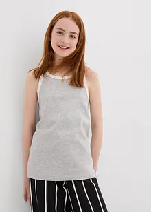 Singlet med økologisk bomull (3-pack), bonprix
