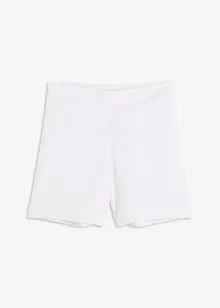 Pull on-shorts i lett linmiks, bonprix
