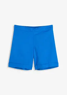 Pull on-shorts i lett linmiks, bonprix