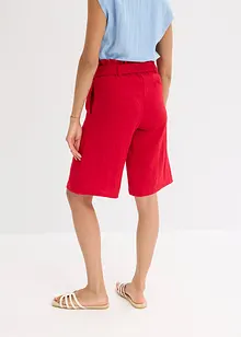 Pull on-bermudashorts i lett viskosemiks, bonprix