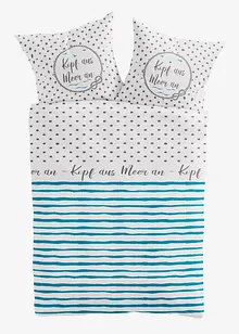 Sengesett med maritimt design, bonprix