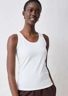 Singlet med silke, bonprix