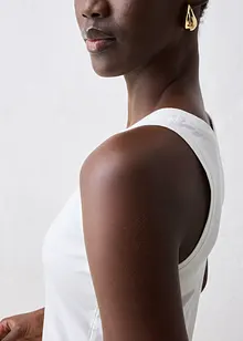 Singlet med silke, bonprix