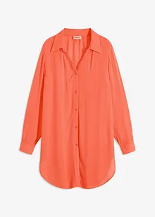 Lang strandbluse i lett viskose, bonprix