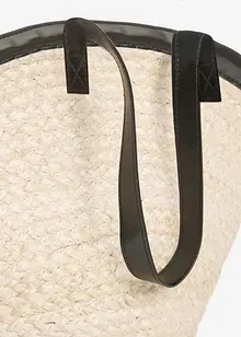 Shoppingveske i strå, bonprix