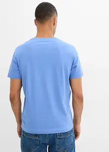 T-skjorte med V-hals (3-pack), bonprix