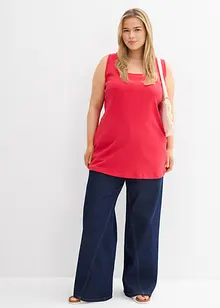 Lang singlet i 100% bomull, bonprix