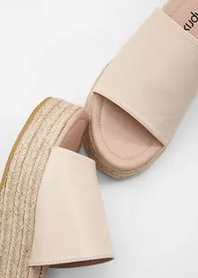 Slip-in platåsandal, bonprix