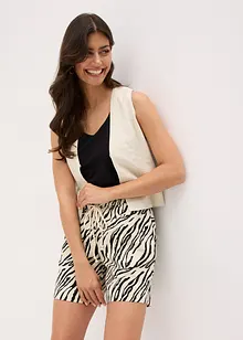 Paperbag-shorts med snøring, bonprix