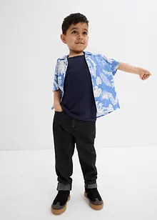 Singlet med bomull (3-pack), bonprix