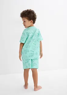 Pyjamas i 100% økologisk bomull (4-delt sett), bonprix
