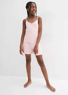 Pyjamas med myk økologisk bomull (2-delt sett), bonprix