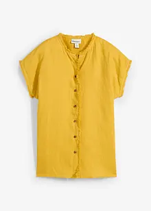 Tunikabluse i 100% lin, bonprix