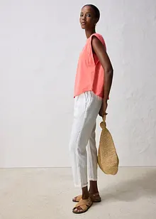 Topp med silke, bonprix