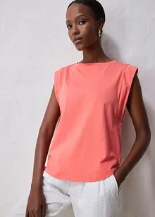 Topp med silke, bonprix