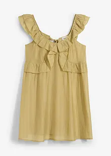 Minikjole med volanger, bonprix