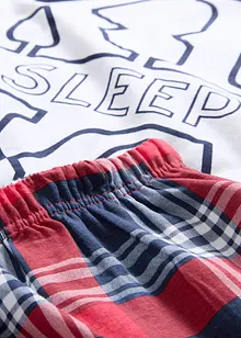 Pyjamas i 100% bomull, bonprix