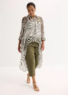 Lang chiffonbluse, bonprix
