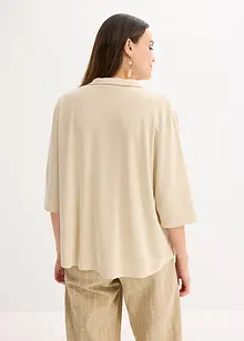 Trikot-tunika av lett viskose-piké, bonprix