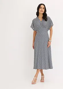 Kjole i lett viskose, bonprix