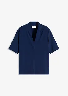 Topp med elegant krage, bonprix