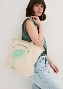 Shopper i kanvas, bonprix