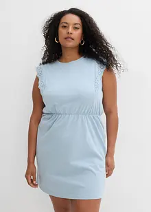 Trikotkjole i 100% bomull, bonprix