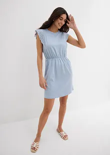 Trikotkjole i 100% bomull, bonprix