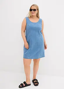 Jeanskjole i økologisk bomull med stretch, bonprix